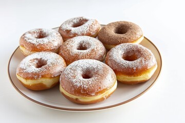 Glistening Basic Doughnuts for a Golden Delight