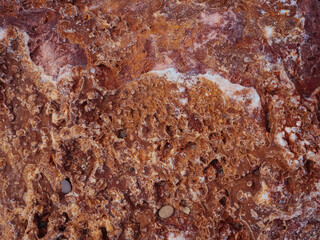 closeup rough texture of stone surface, natural abstract rocky background