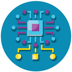 Fototapeta premium Algo Icon