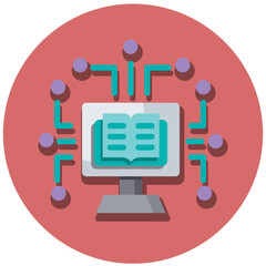 Fototapeta premium Literacy Icon