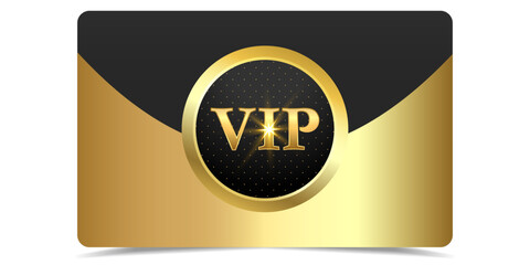 VIP. Vip in abstract style on black background. VIP card. Luxury template design. VIP Invitation. Vip gold ticket. Premium card.	