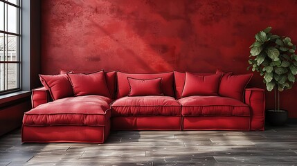 sofa in a room