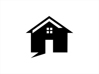 simple house logo collection vector