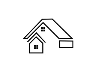 Obraz premium simple house logo collection vector