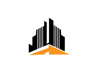 Fototapeta premium simple house logo vector design