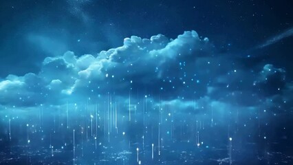 Machine learning weather forecast, climate prediction tech, data visualization - Powered by Adobe