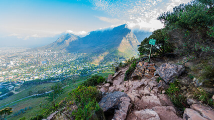 Lion´s Head Hiking Trail, Cape Town, South Africa