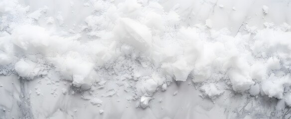 Obraz premium White Snow Texture Background On Marble