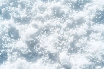 White Snow Texture Seamless Pattern Background