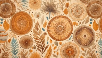 pattern with shells