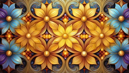 pattern with flowers