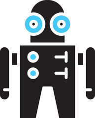 Cute Robot Character
