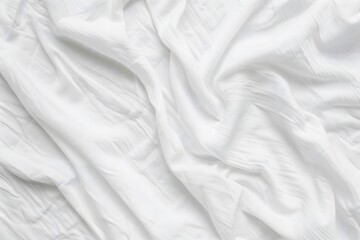 Obraz premium White T-Shirt Fabric Texture Background