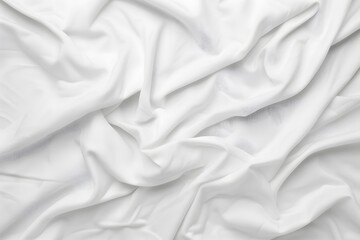 Obraz premium White T-Shirt Fabric Texture Background