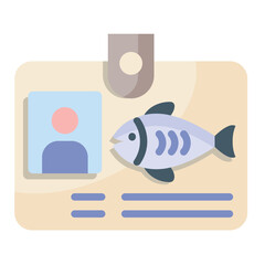 Fishing License Icon