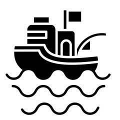 Obraz premium Boat Icon