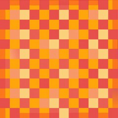 Seamless pattern of tiny squares arranged in a grid, with some squares left intentionally blank to create a dynamic, yet minimal visual effect, Generative AI