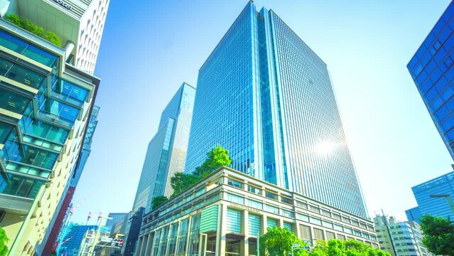 東京　日本橋室町　タイムラプス　2024