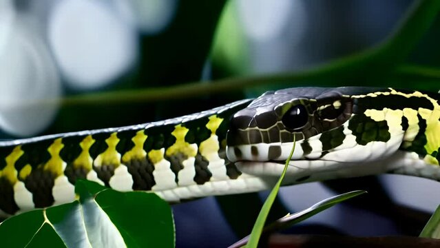 Close up of a snake