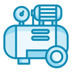Fototapeta premium Air Compressor Icon