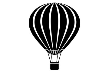 hot air balloon vector illustration