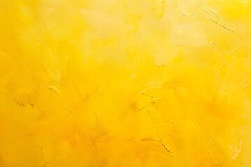 Abstract Yellow Painted Texture Background