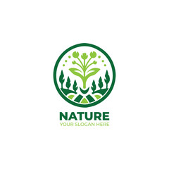 Simple or Nature Logo Design