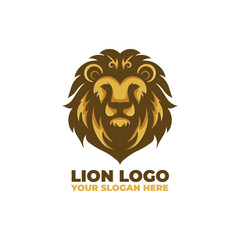 Amazing Lion Logo Vector Design