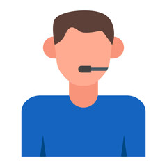 Customer Service Icon flat icon