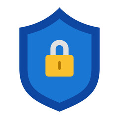 Web Security Icon flat icon