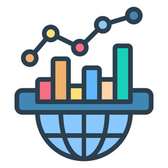 Big Data Analytics Icon