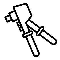 Rivet Gun Icon