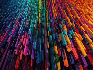 Obraz premium Abstract background full color