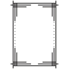 frame for your text. Frames or Border. Decorative vintage frames for design. Ornament border frames. Simple line frames with double stroke. Vector with line thickness.