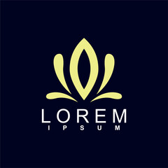 abstract logo design. unique and characterful, geometric abstract logo, modern and cute logo concept