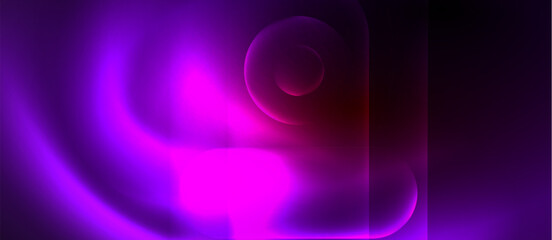 Neon magic light design. Vector Illustration For Wallpaper, Banner, Background, Card, Book Illustration, landing page