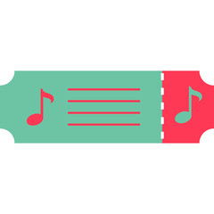 Concert Ticket Icon