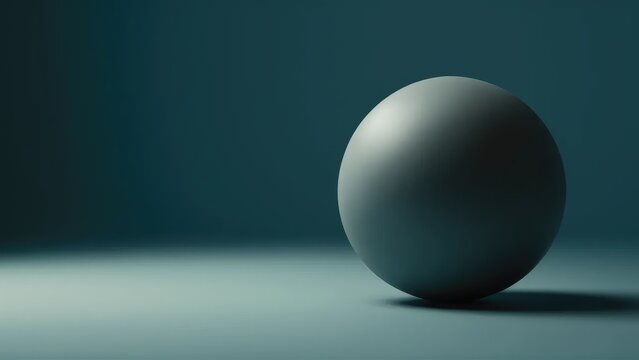 Minimalist egg on a dark green background with dramatic shadows, still lifes
