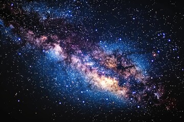 shining stars in the sky professional photography