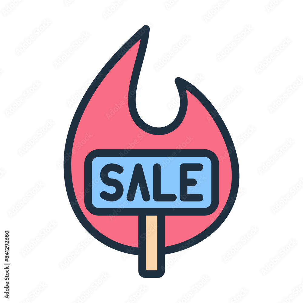 Poster Hot Sale Icon