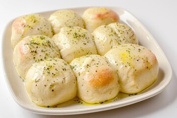 Perfectly Shaped Dinner-Roll Dough with Herbs