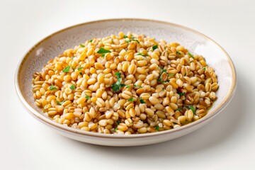 Comforting and Simple: Cooked Wheat Berries with Olive Oil