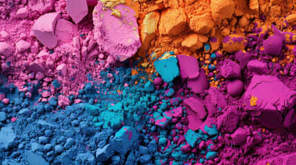 Holi powder is specially made for the Holi festival. It's safe for your skin and hair, and it brings joy and happiness to the celebration.