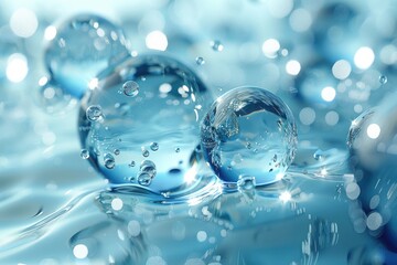 water bubble texture professional photography