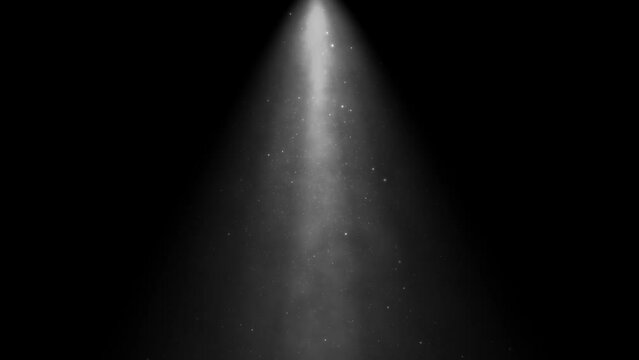 spotlight. Glitter dust. Transparent background.(105)