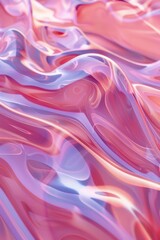 Obraz premium A close-up shot of a pink and purple abstract background with swirling patterns