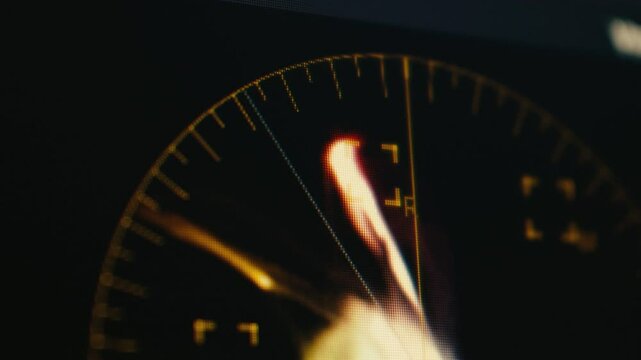 working precisely during a grading and color correction of video files in post production 