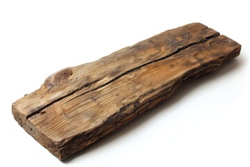 Fototapeta premium A piece of wood sits atop a table
