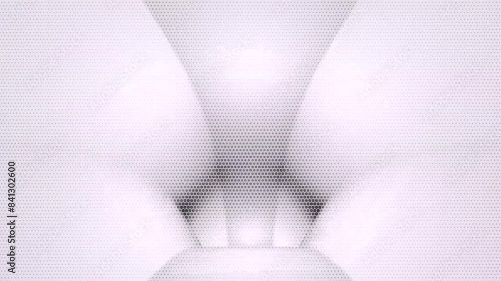 Poster motion background showing first person point of view flying through futuristic abstract digital tunn