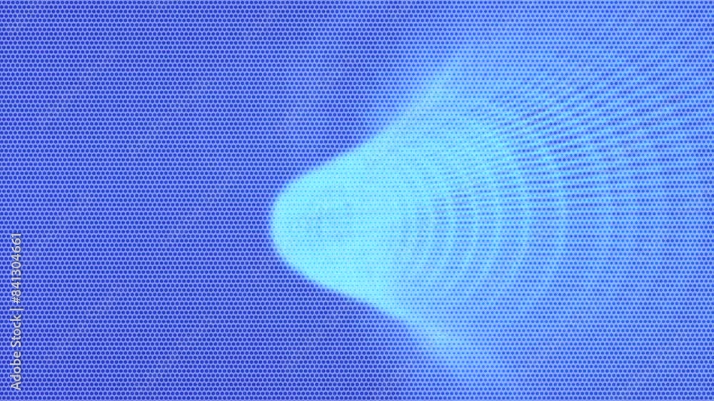 Poster motion background showing first person point of view flying through futuristic abstract digital tunn